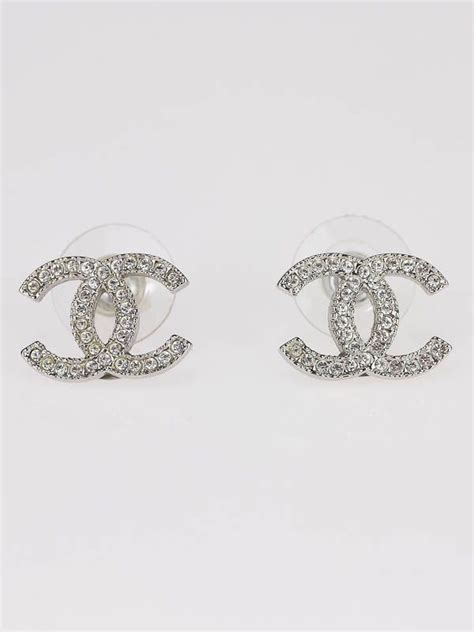 chanel swarovski earrings.